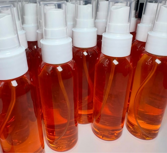 CARROT infused tanning oil