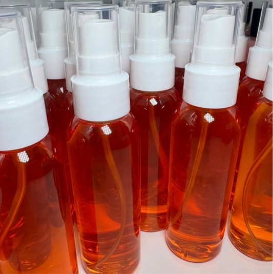 CARROT infused tanning oil